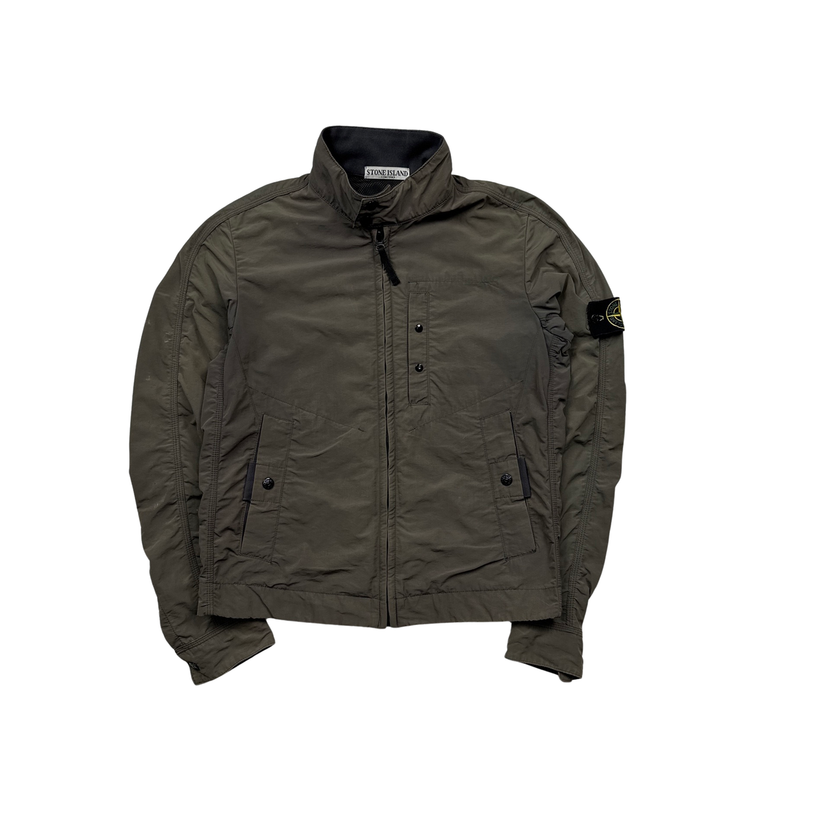 Stone Island 2011 Grey Micro Reps Bomber Jacket - Small