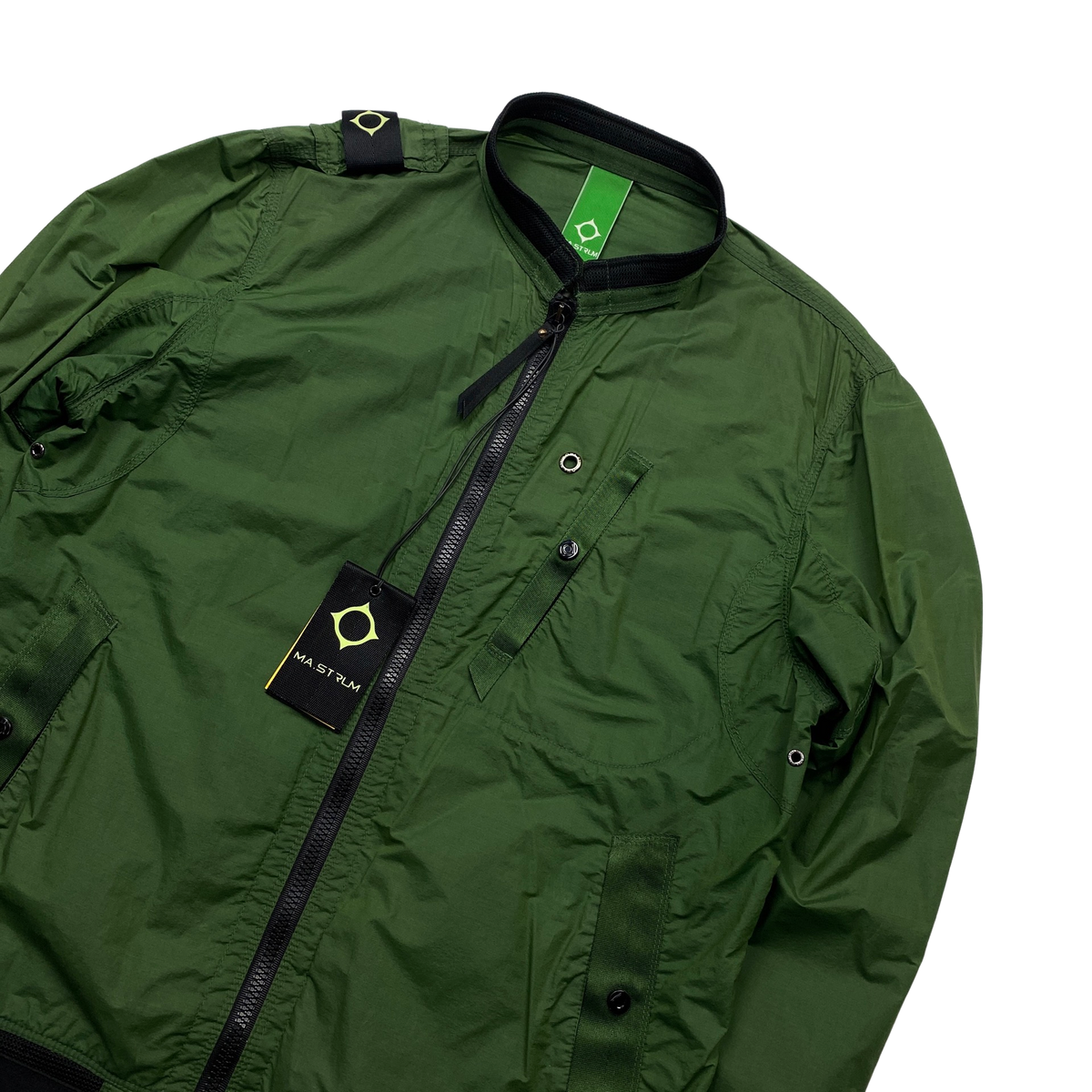 Ma Strum Lightweight Green Bomber Jacket Medium Mats Island