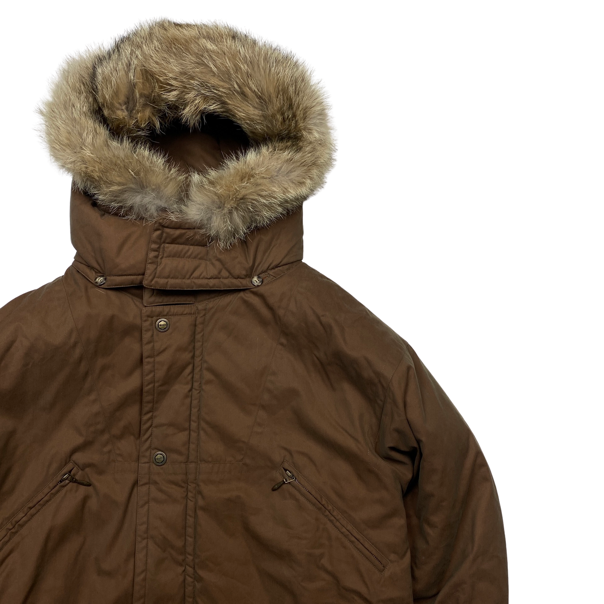 BOSS - Hooded parka jacket in a regular fit