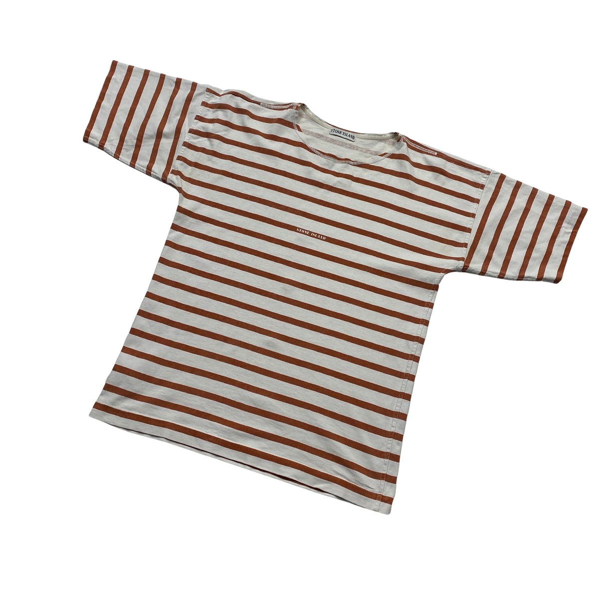 Stone island best sale striped t shirt