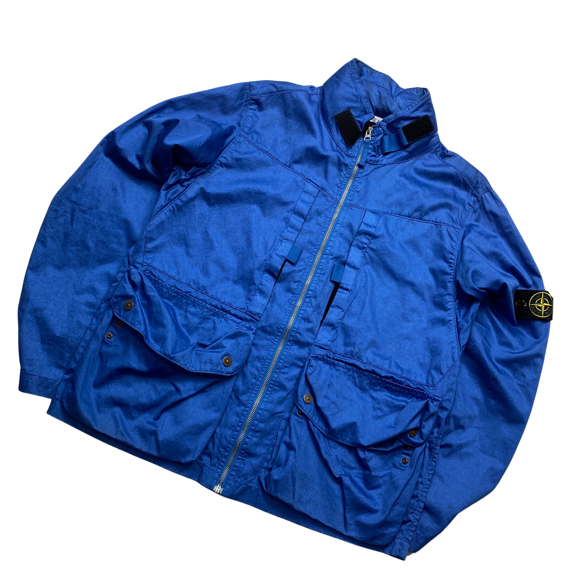 Stone Island 2009 Light Blue Cotton Jacket - XL – Mat's Island