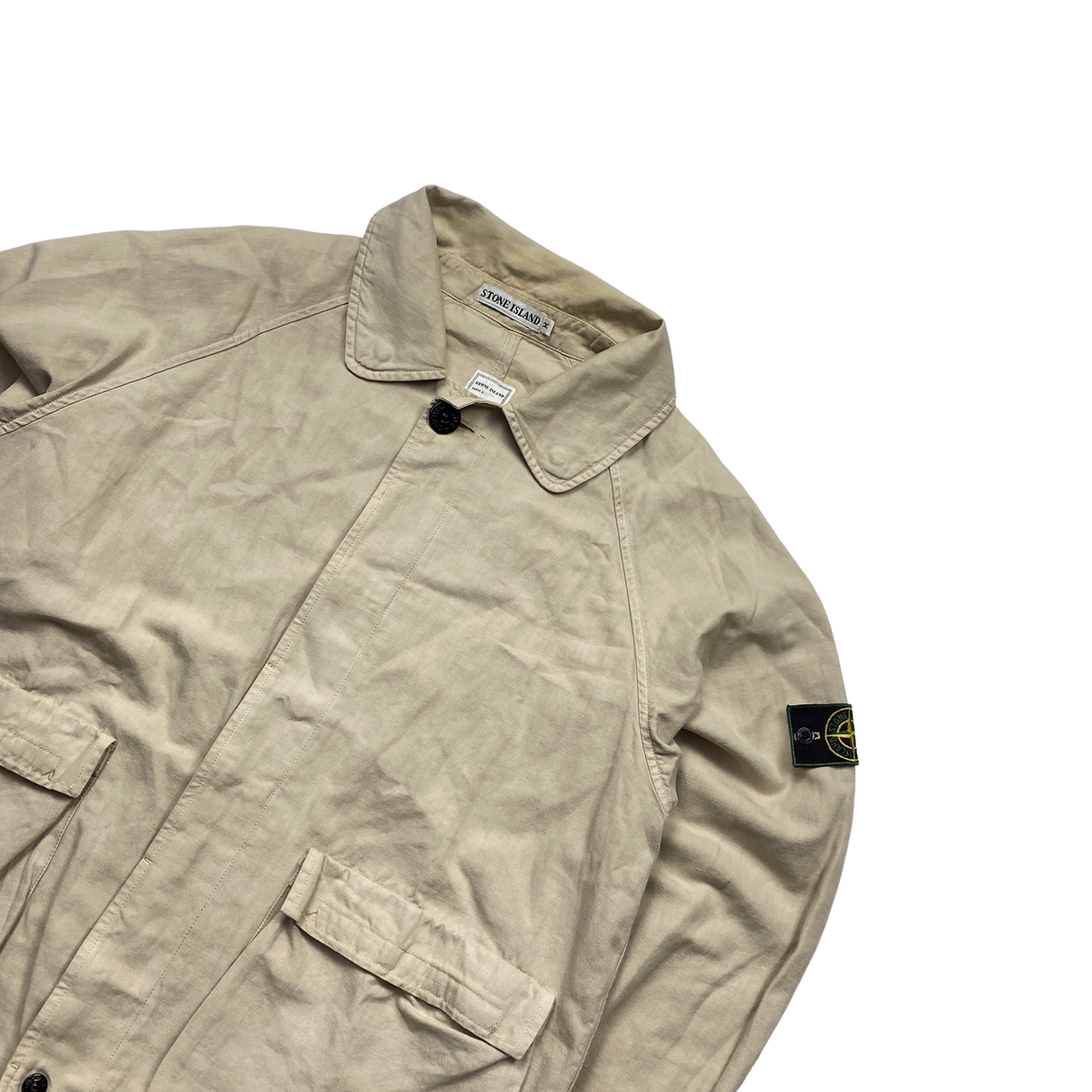 Stone Island 1990s Vintage Cotton Jacket - Medium