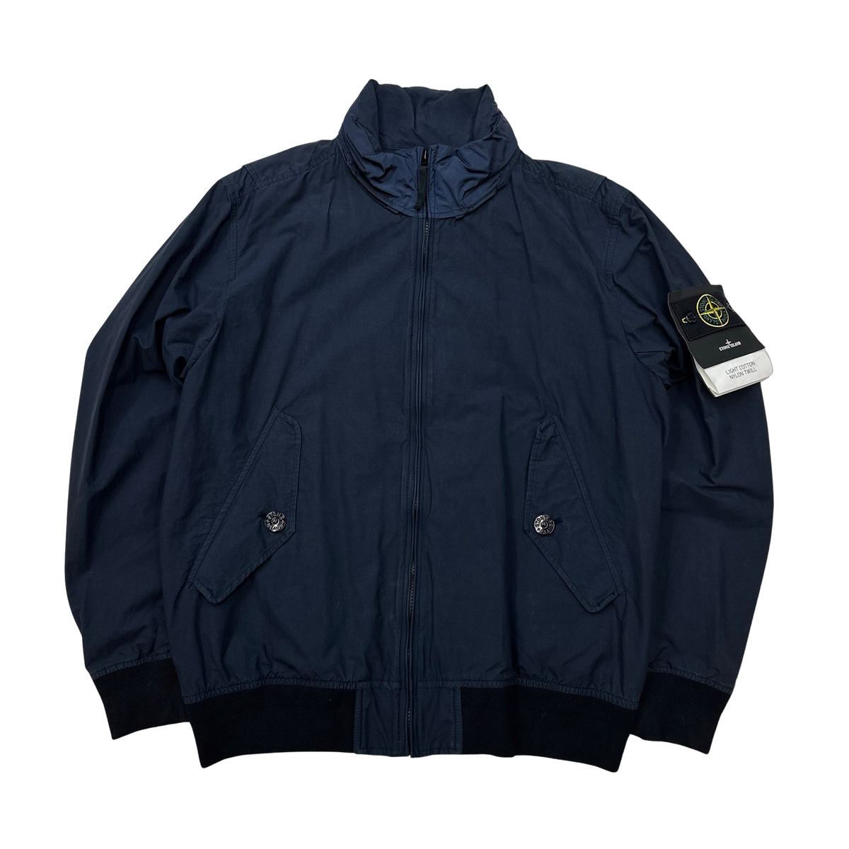 Stone island light cotton nylon clearance twill