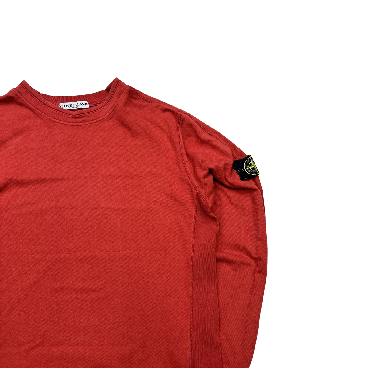 Stone island clearance crewneck red