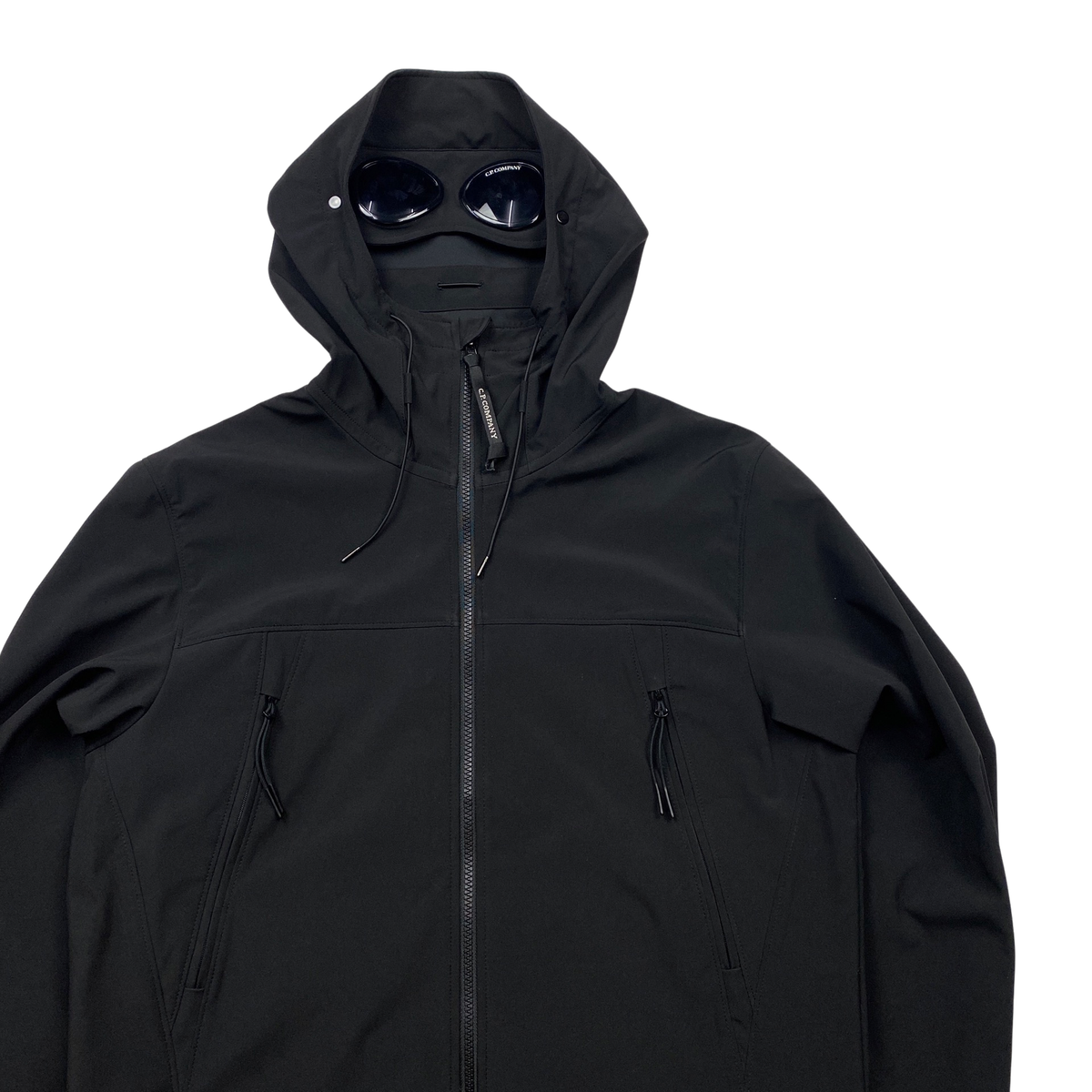 Black cp soft outlet shell jacket