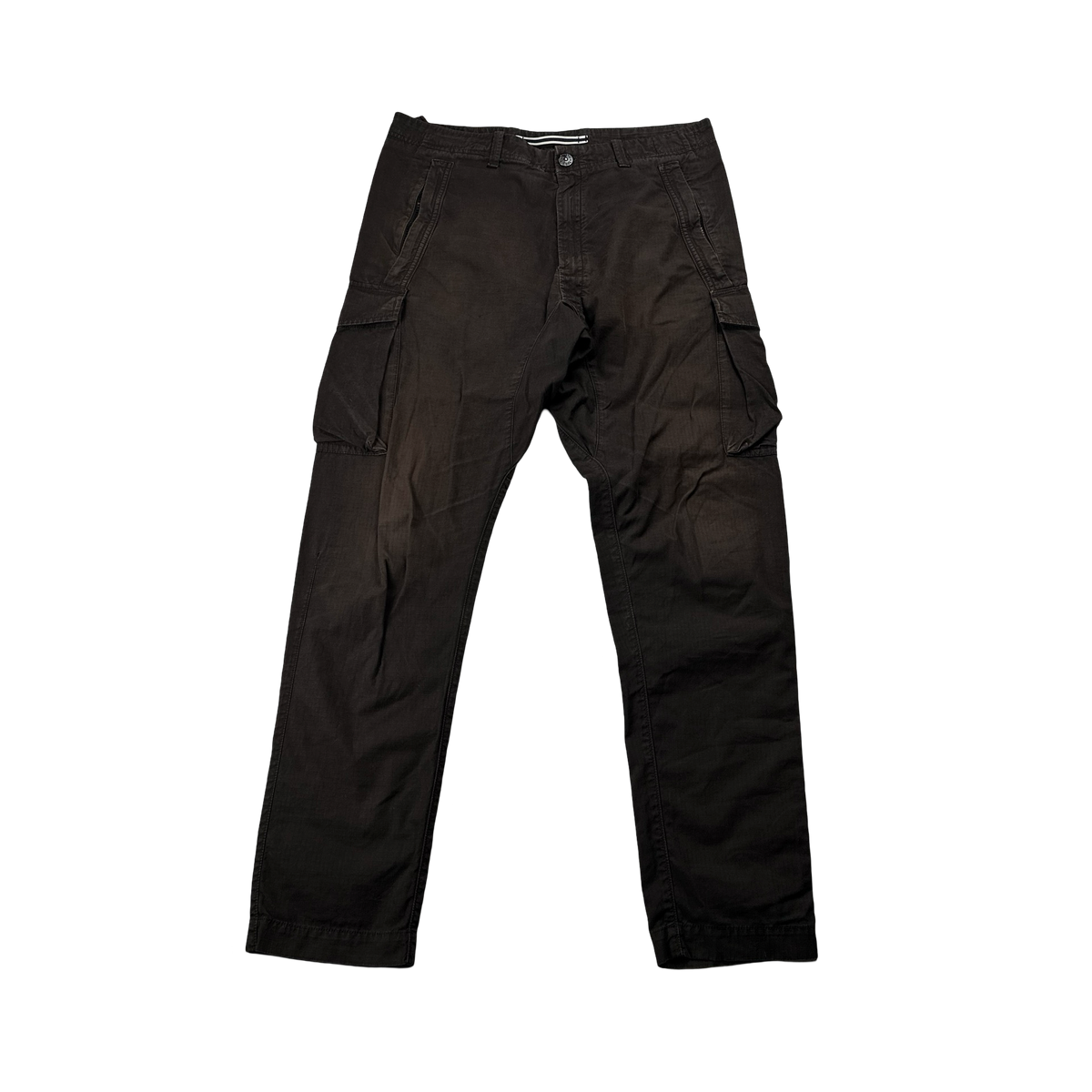 Stone Island 2019 RE T Brown Cargo Ripstop Trousers - 31