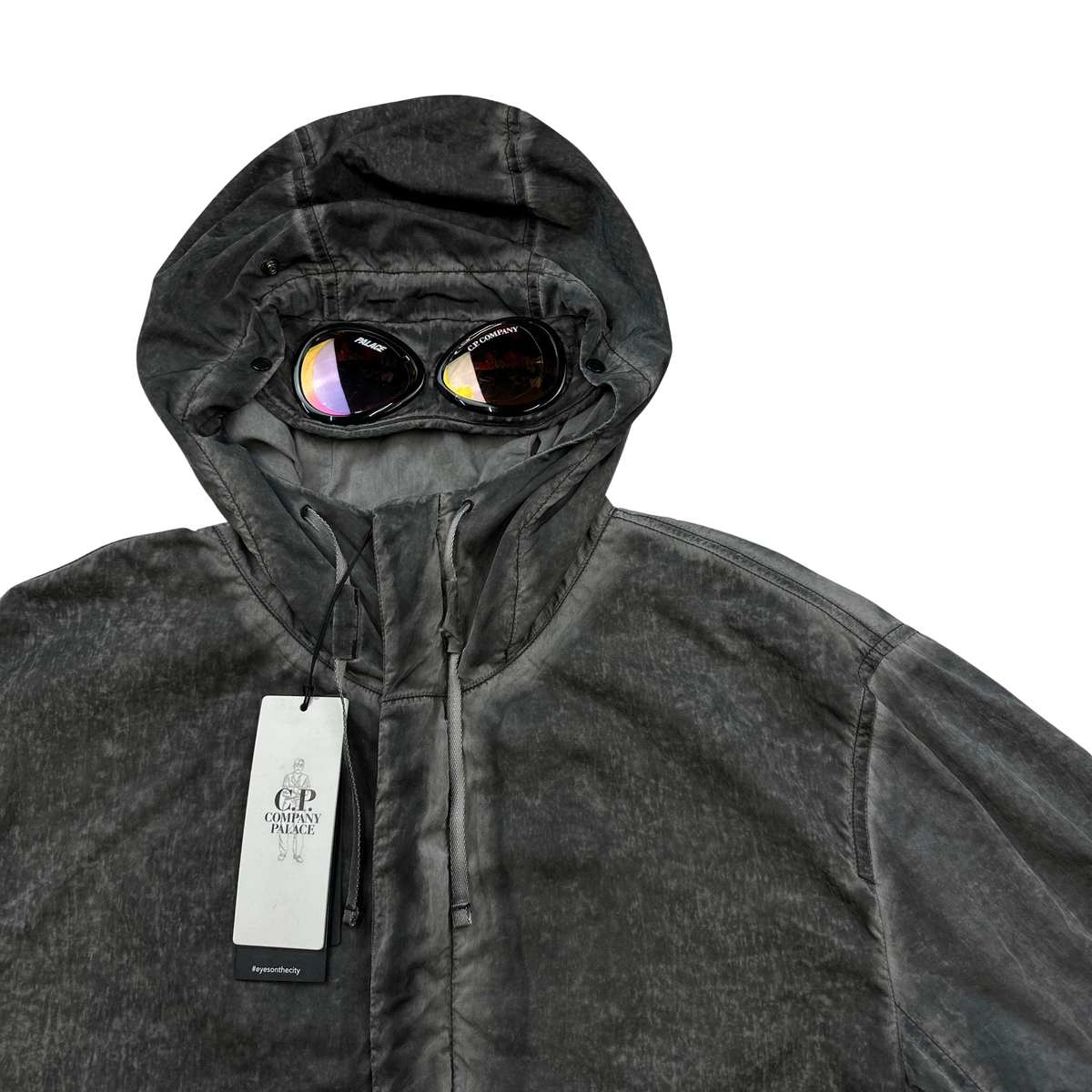 cp company full zip goggle jacket