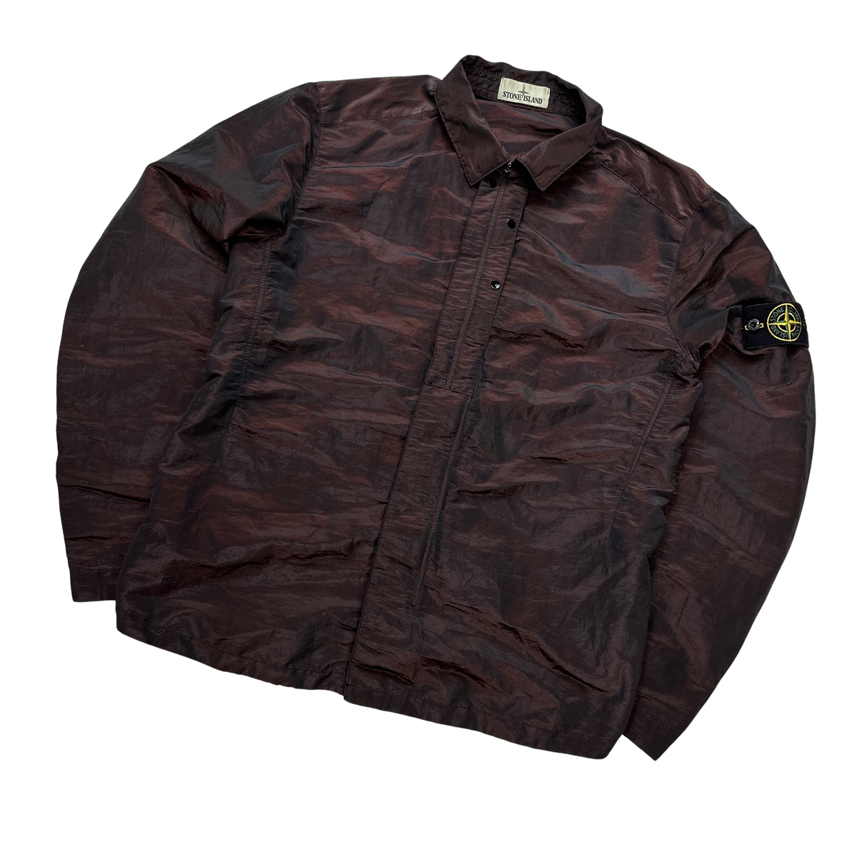 Stone island nylon deals metal watro red weft