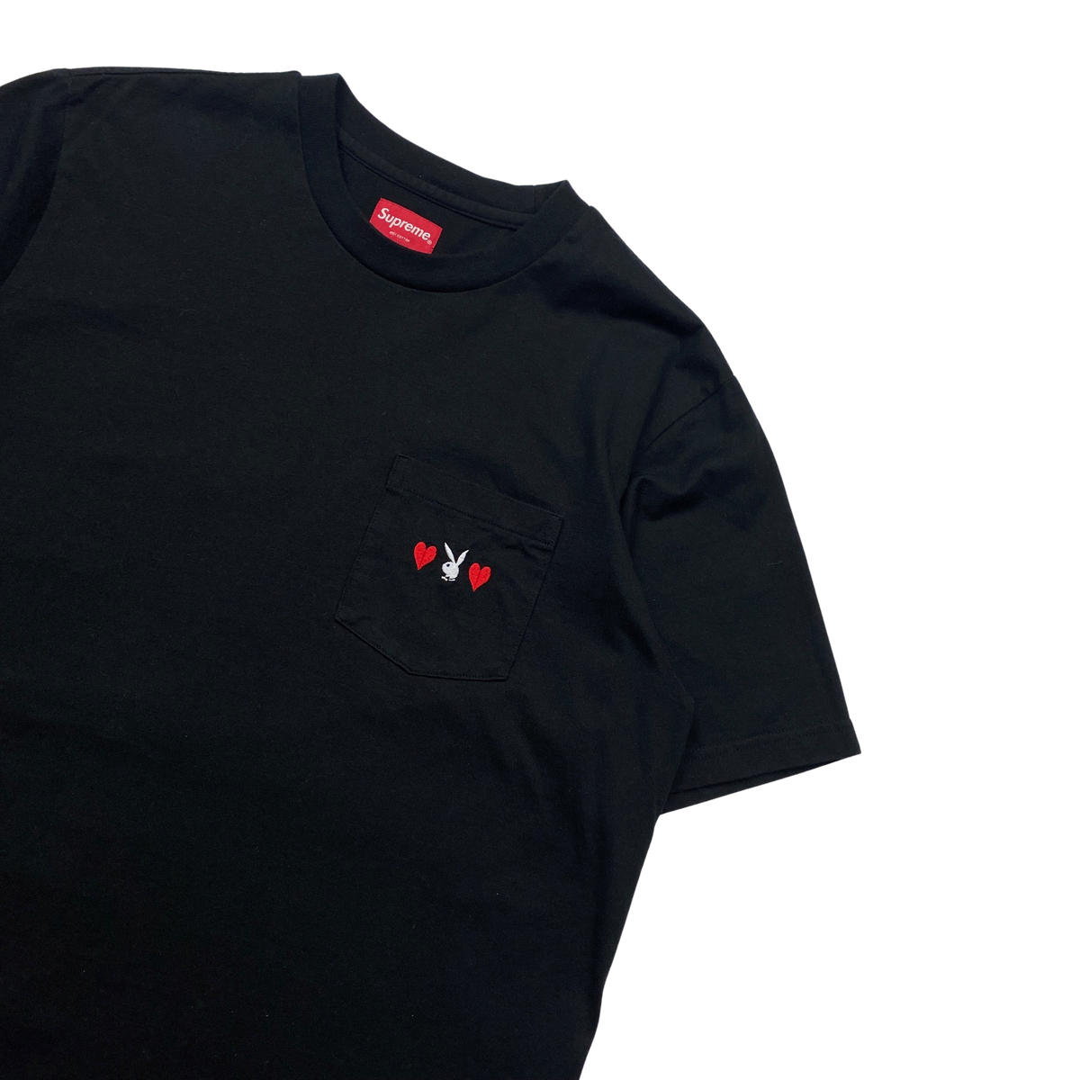 Supreme x playboy pocket on sale tee