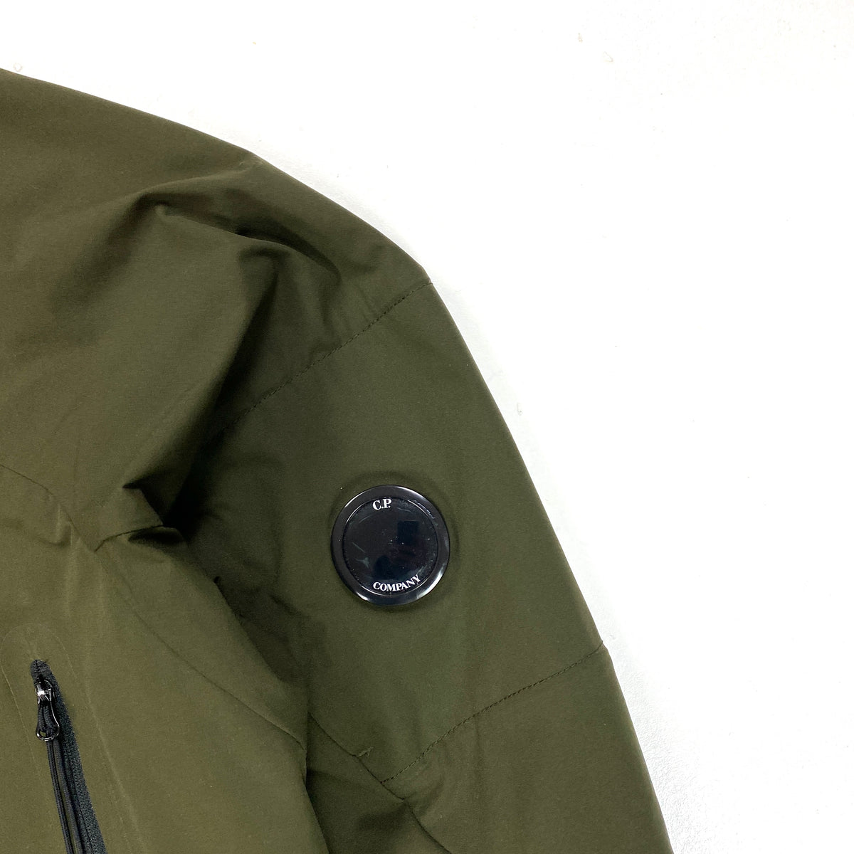 Cp company pro hot sale tek jacket khaki