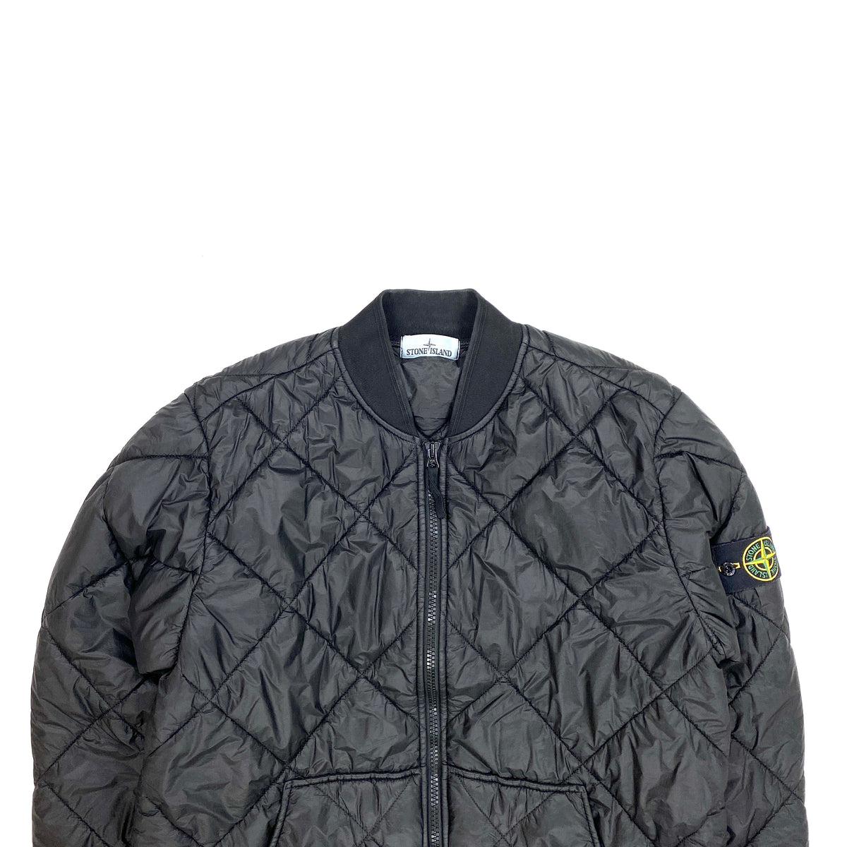 Stone island hotsell quilted micro yarn