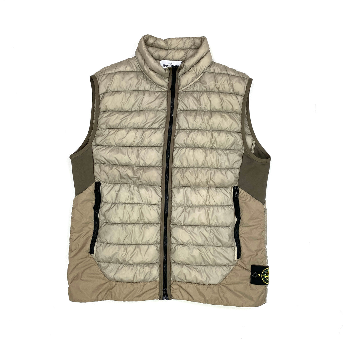 stone island DYED MICRO DOWN VEST 22AWなし光沢 - ダウンベスト