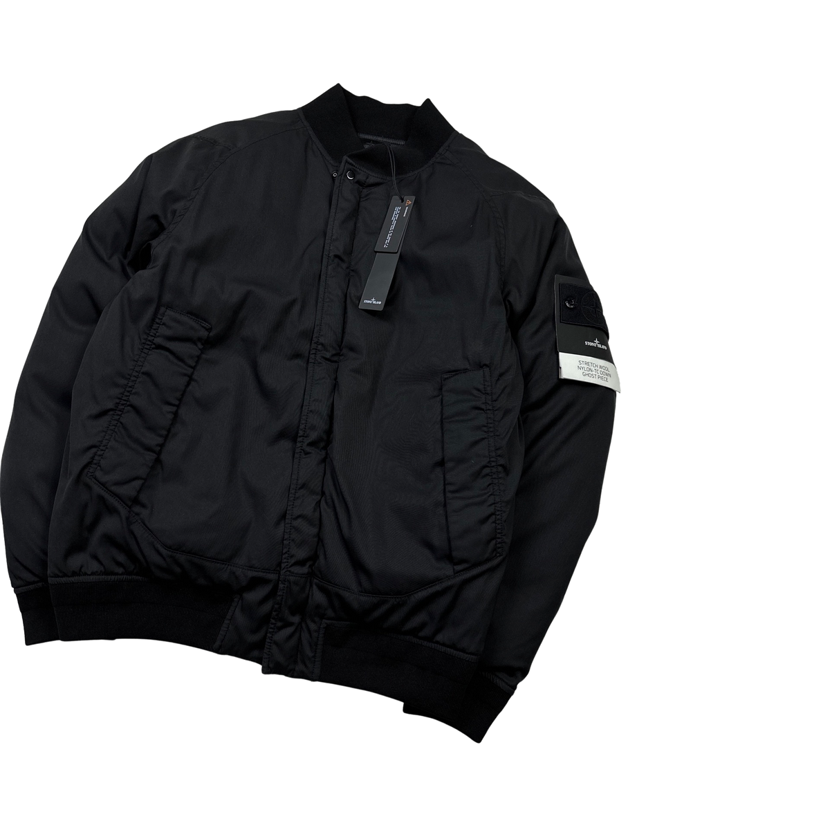 STONE ISLAND GHOST DOWN BOMBER JACKET