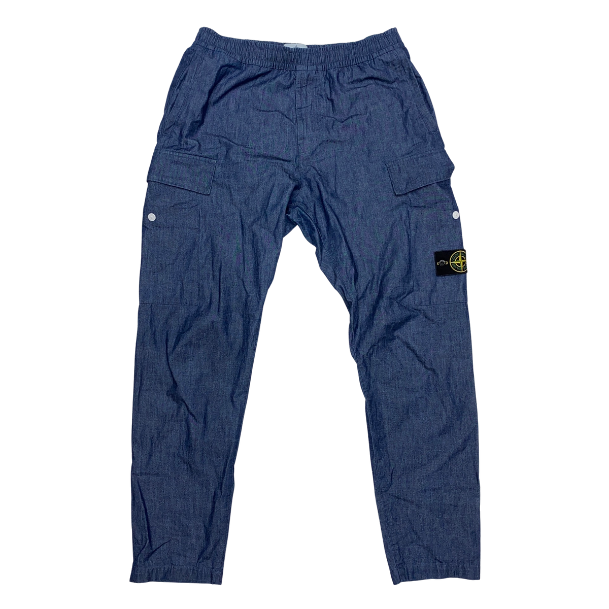 Stone Island 2021 RE T Blue Cargo Trousers – Mat's Island