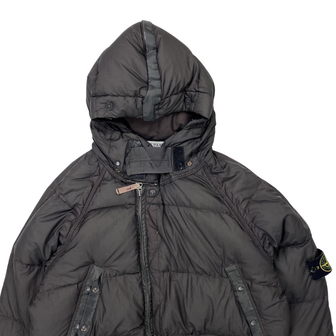 Stone Island Opaque Nylon Tela Down Puffer Jacket