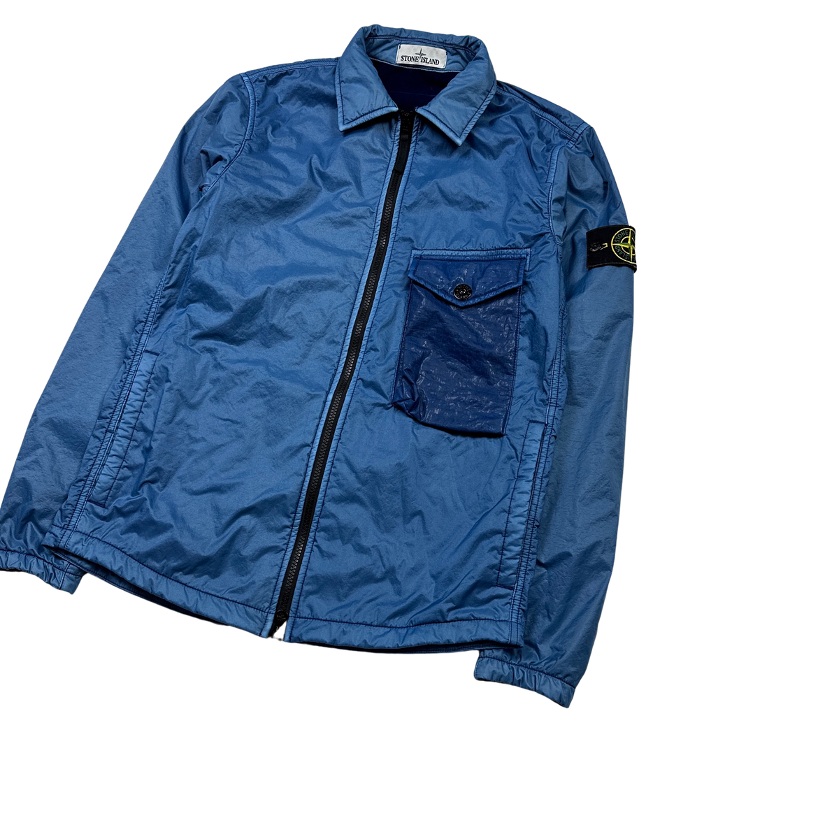 Stone island clearance lamy flock blue