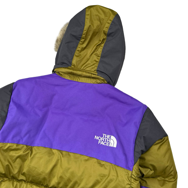 North Face Vostok 550 Down Filled Multi Colour Puffer Jacket - Small