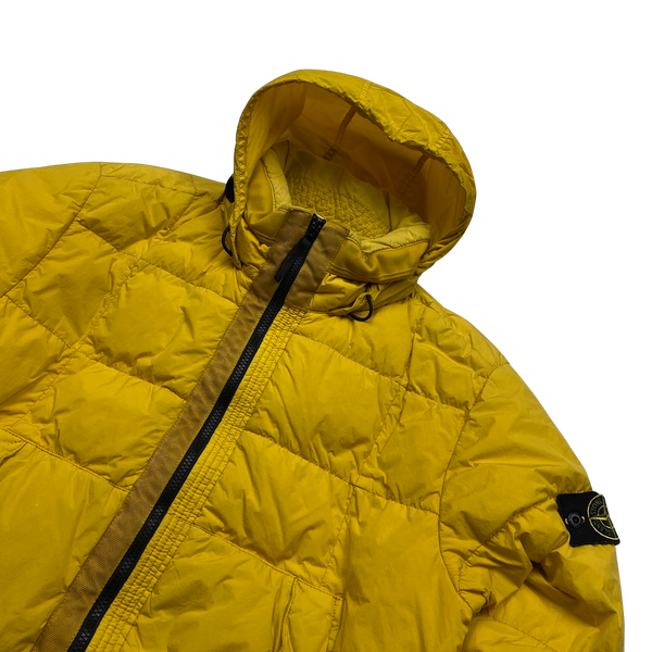 Stone island clearance yellow puffer