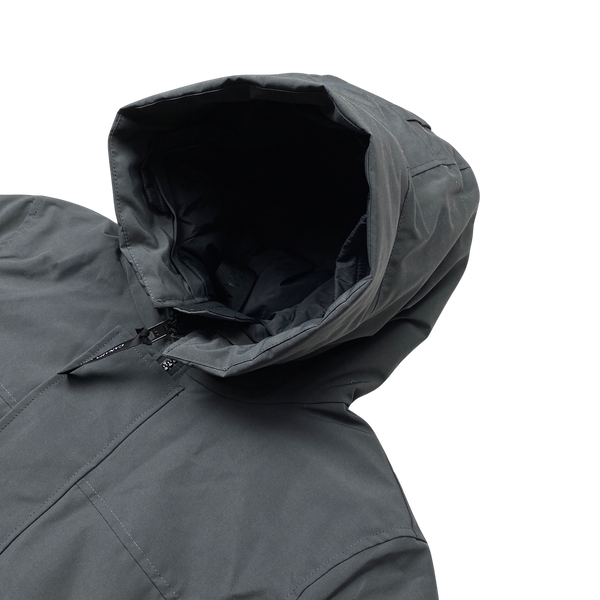 Canada Goose Graphite Grey Hooded Puffer Parka - Large