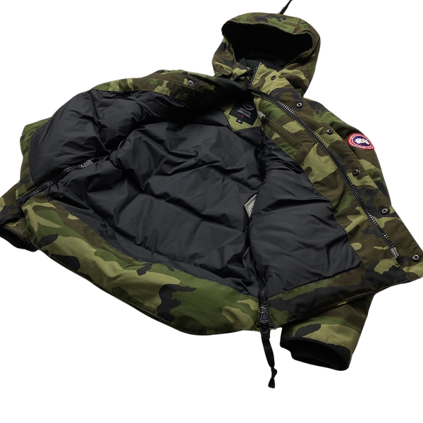 Canada Goose Maitland Military Camo Hooded Puffer Jacket - Medium