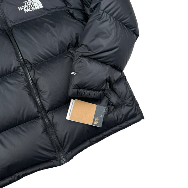 North Face 700 Down Filled Black Puffer Jacket - Medium