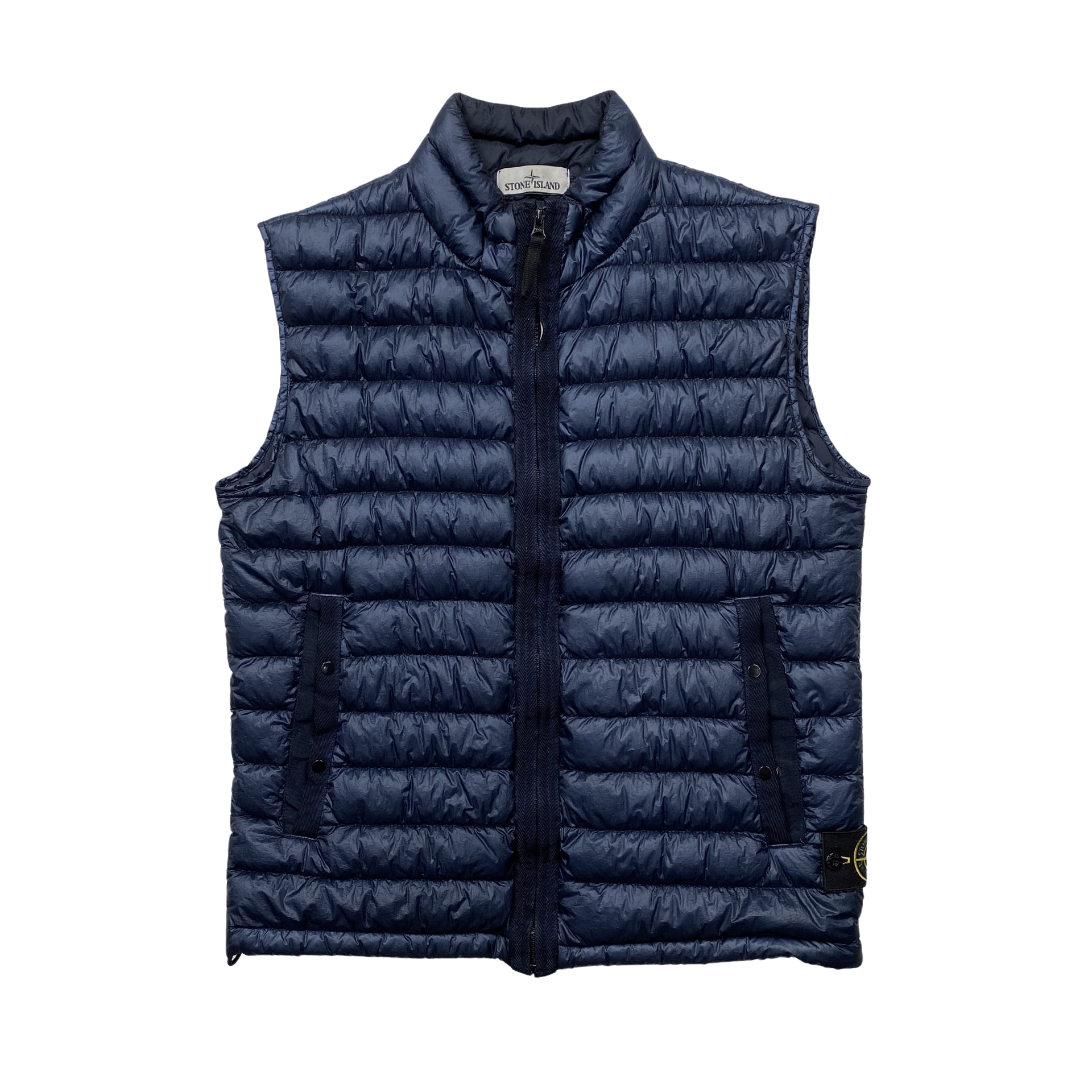 Stone island hot sale garment dyed gilet