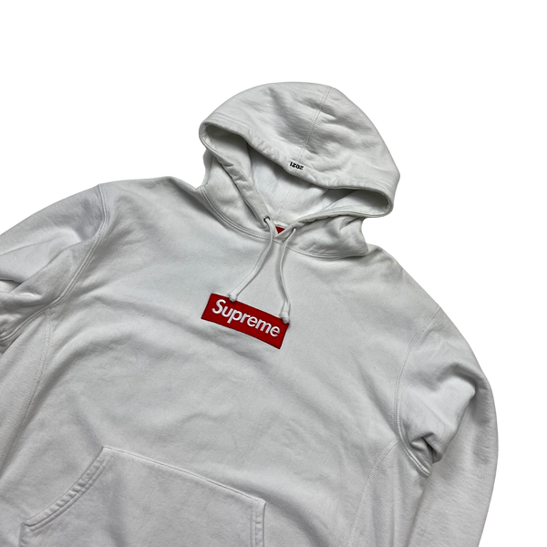 Supreme White 2021 Box Logo Hoodie Large Mat s Island