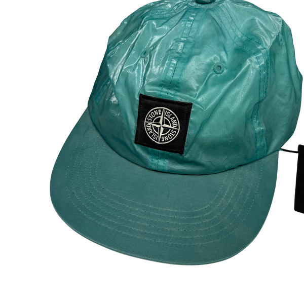 Stone Island x Supreme Teal Silk Cap