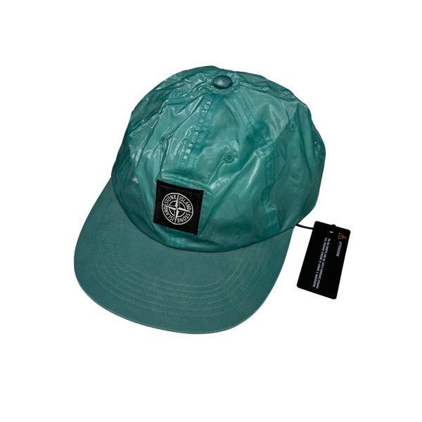 Stone Island x Supreme Teal Silk Cap