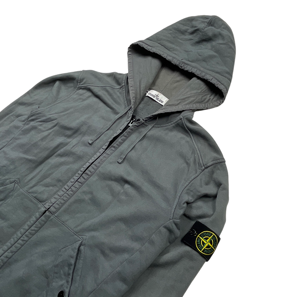 Stone Island 2015 Grey Hoodie - Large