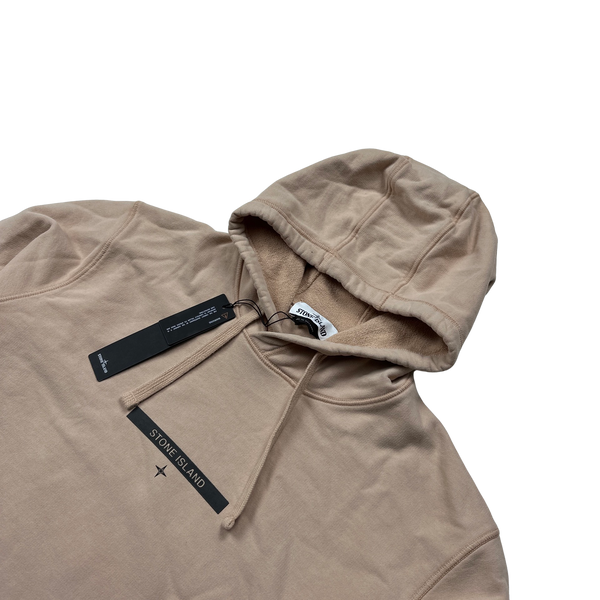 Stone island hoodie rose quartz hot sale