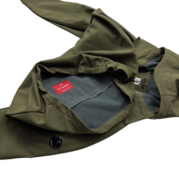 CP Company Khaki Soft Shell Smock Pullover Jacket - XL – Mat's Island