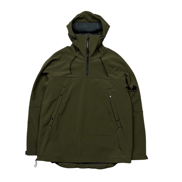 CP Company Khaki Soft Shell Smock Pullover Jacket - XL – Mat's Island