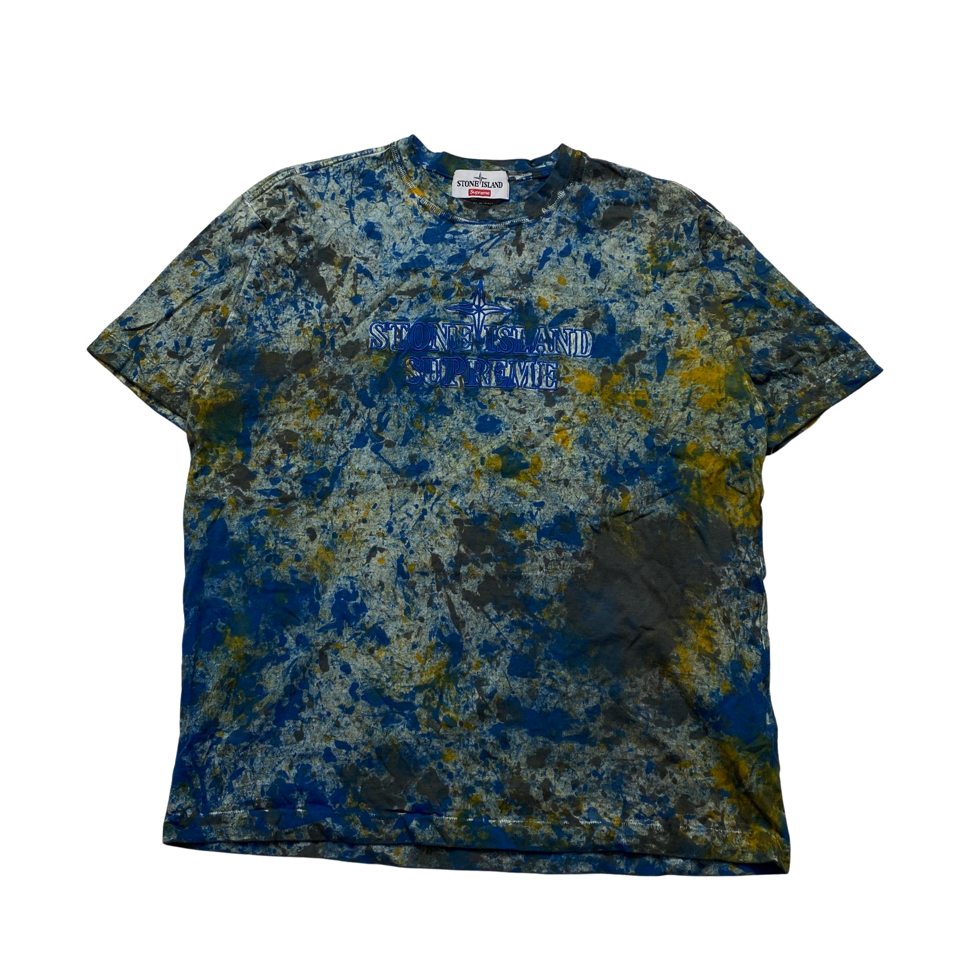 Stone Island x Supreme 2020 Paintball T Shirt - Small & XL