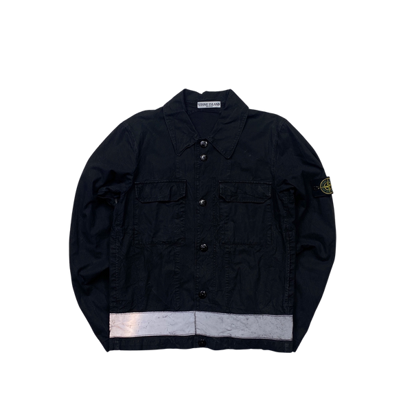 Stone island sale reflective overshirt