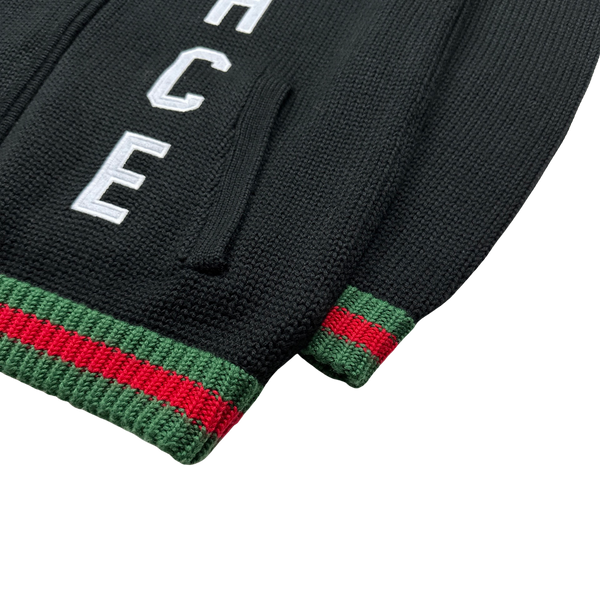 Palace 'Gucci' Zipped Knitted Jumper - Large