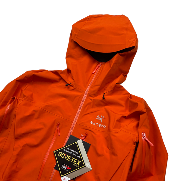 Arcteryx Alpha SV Orange Gore Tex Jacket - Large