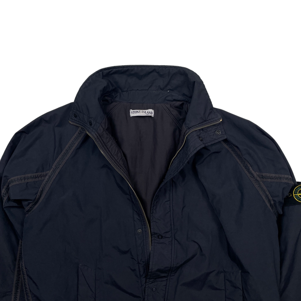 Stone Island 2002 Nylon Garment Dyed Lined Jacket - XL