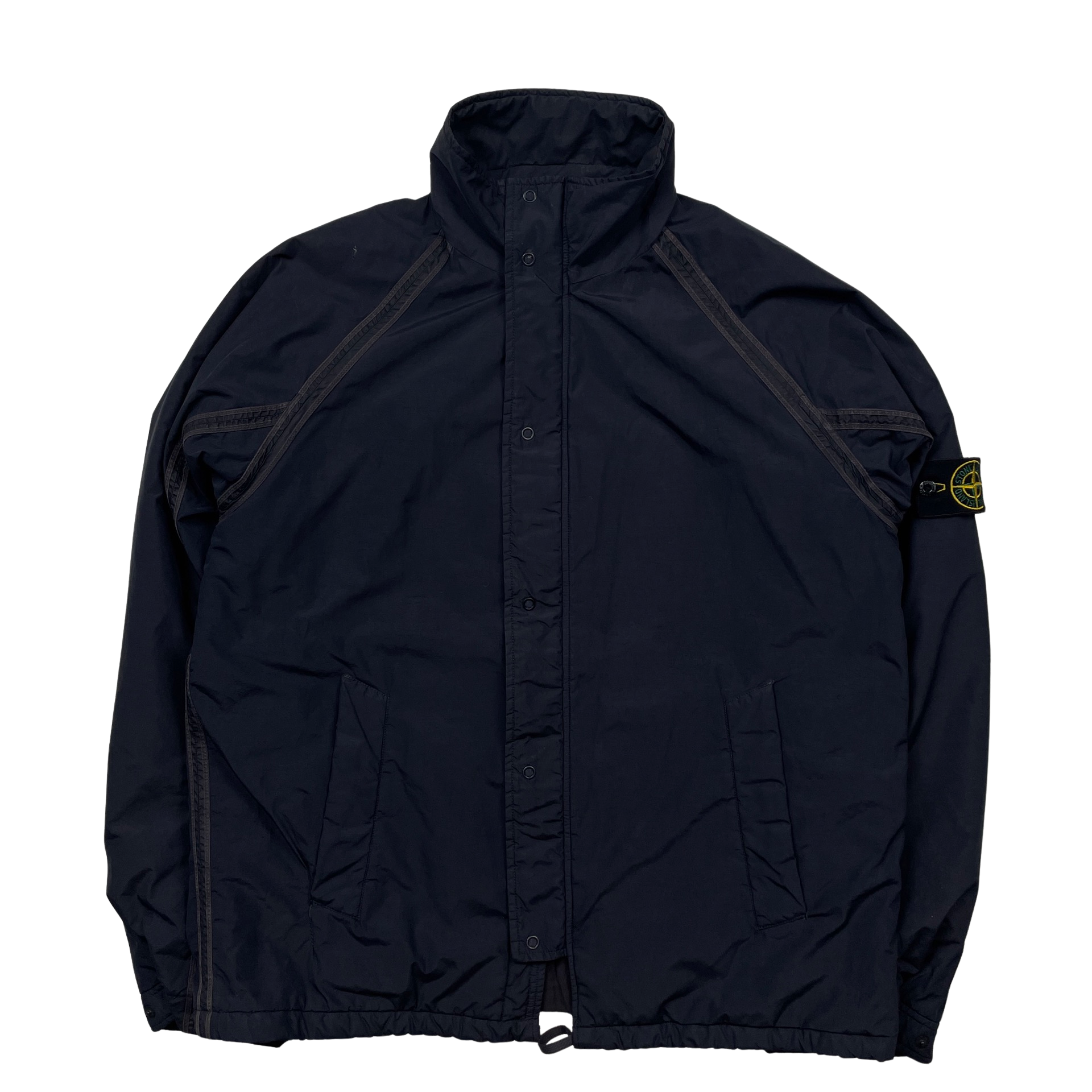 Stone Island 2002 Nylon Garment Dyed Lined Jacket - XL