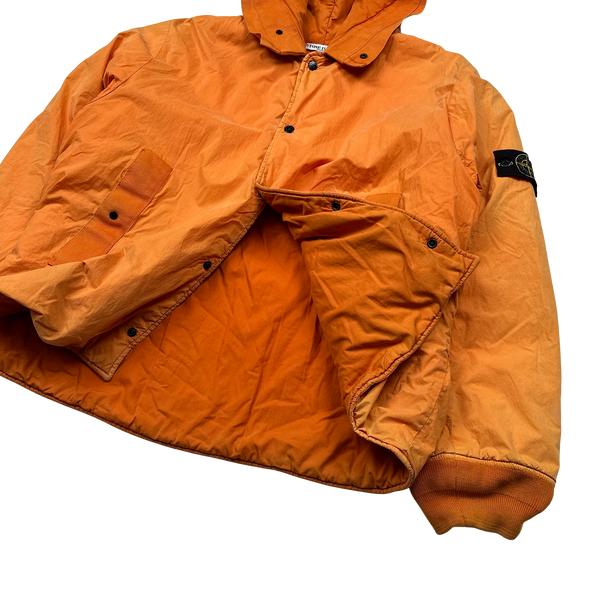 Stone Island Paul Harvey 2003 Orange Cotton Blend Jacket - XL