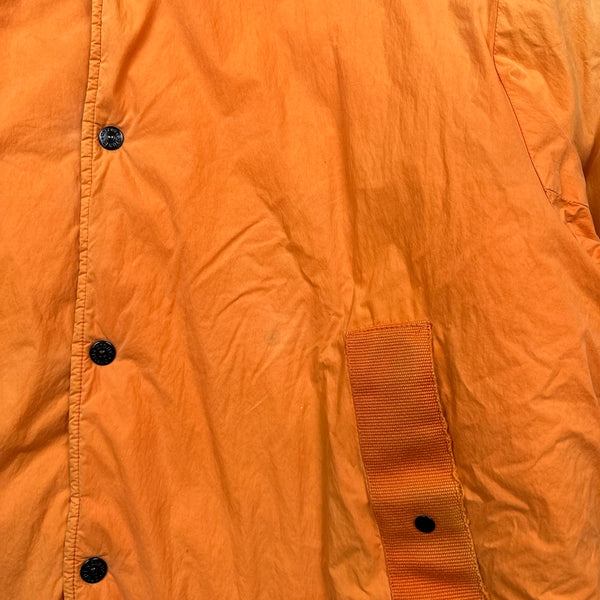 Stone Island Paul Harvey 2003 Orange Cotton Blend Jacket - XL