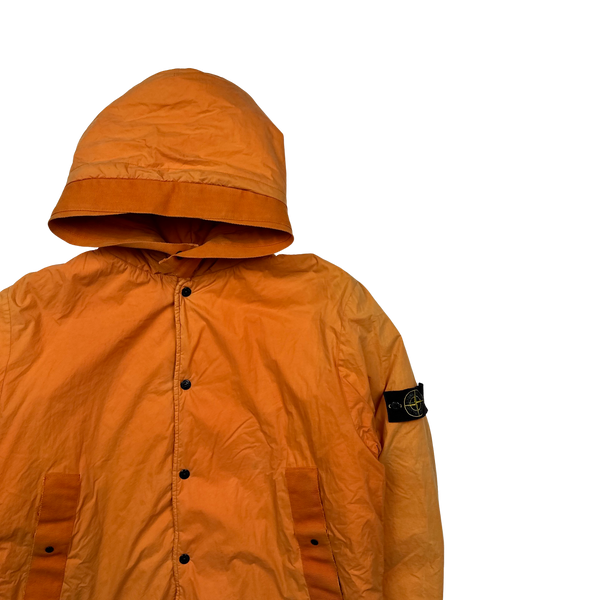 Stone Island Paul Harvey 2003 Orange Cotton Blend Jacket - XL