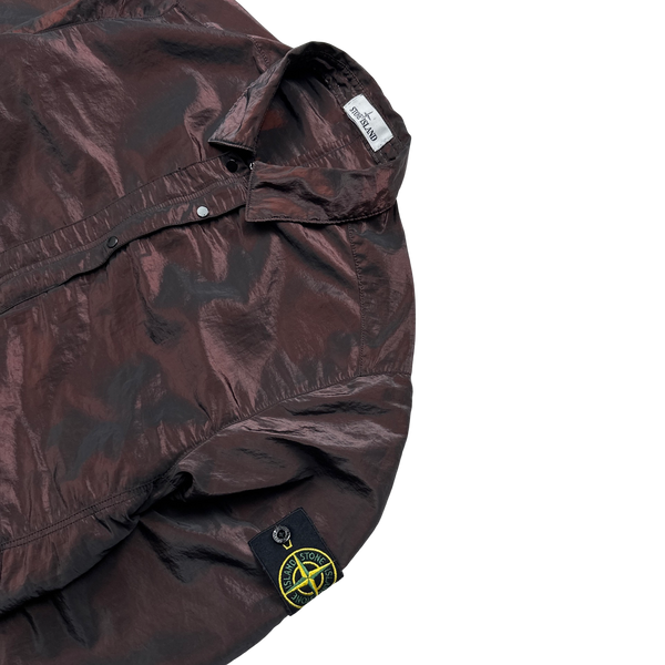 Stone Island 2016 Dark Red Weft Overshirt - XL