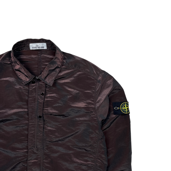 Stone Island 2016 Dark Red Weft Overshirt - XL