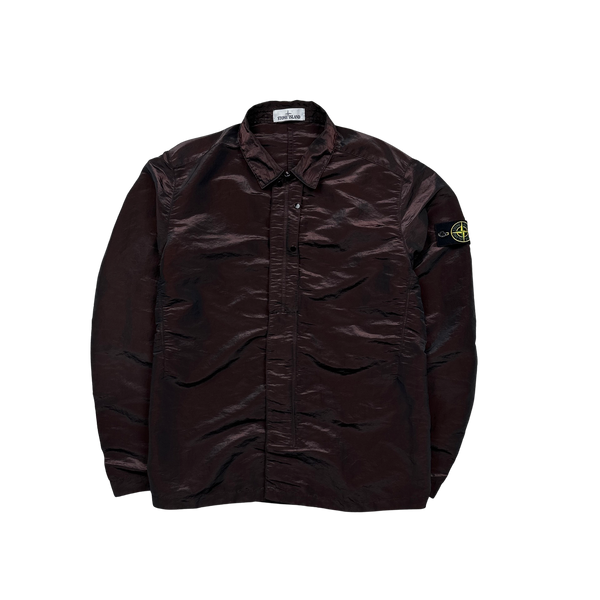 Stone Island 2016 Dark Red Weft Overshirt - XL