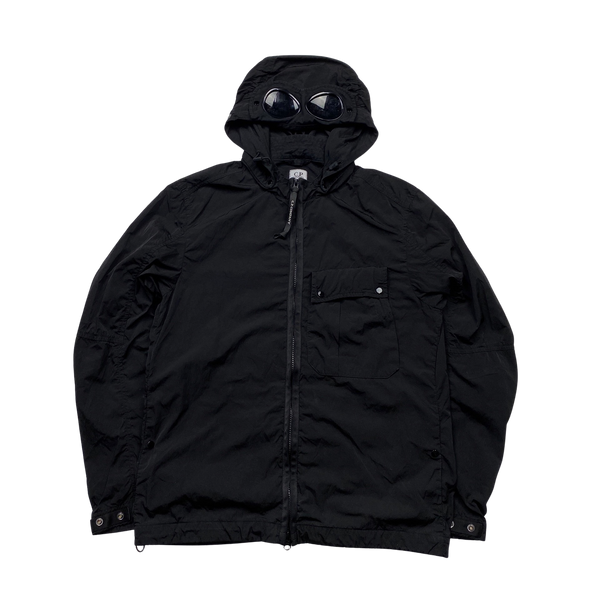 CP Company Black Chrome Goggle Jacket Small