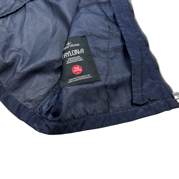 Stone Island Navy Shadow Project Trylon R Shimmer Jacket - Medium 