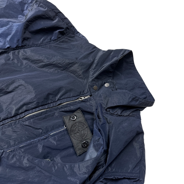 Stone Island Navy Shadow Project Trylon R Shimmer Jacket - Medium