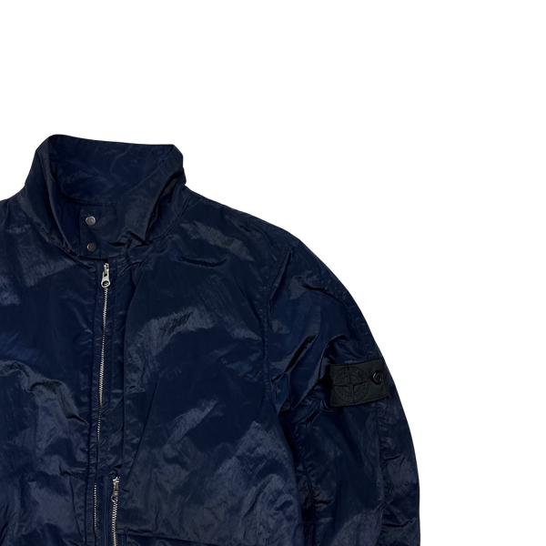 Stone Island Navy Shadow Project Trylon R Shimmer Jacket - Medium 