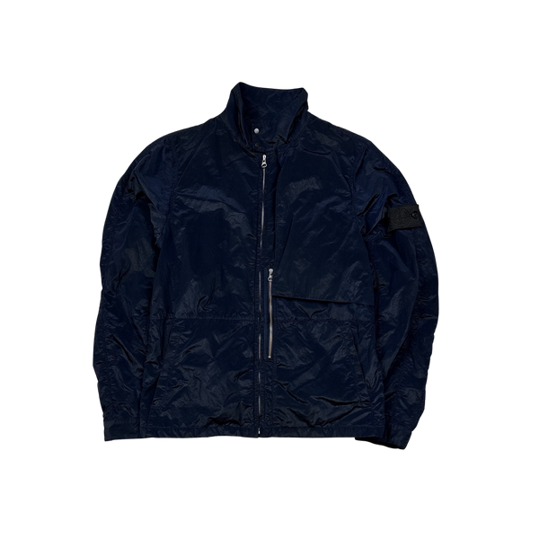 Stone Island Navy Shadow Project Trylon R Shimmer Jacket - Medium 